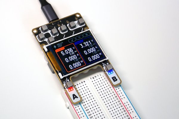 ProtoV MINI: Tiny USB-C Breadboard Power Supply