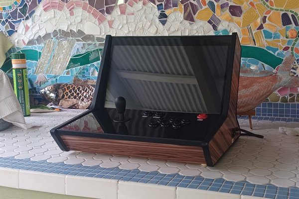 Bartop Arcade Cabinet From Scrap and E-Waste