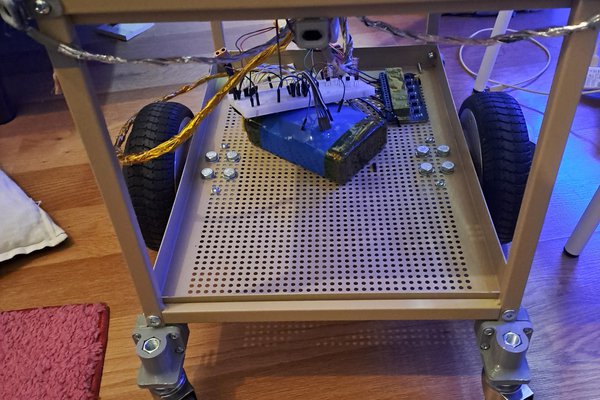 Automated robotic cart